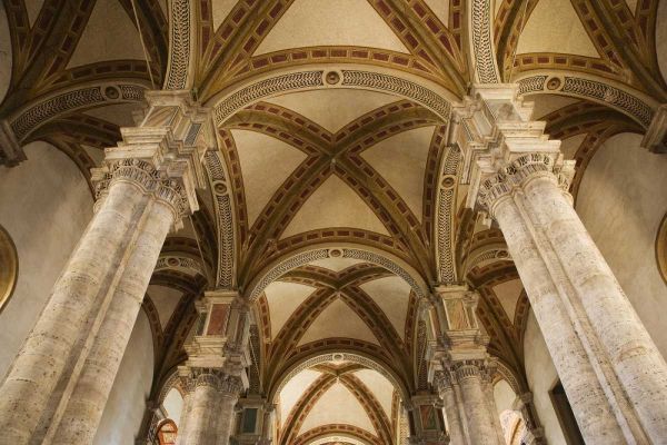 Italy, Pienza Cathedral of Santa Maria Assunta
